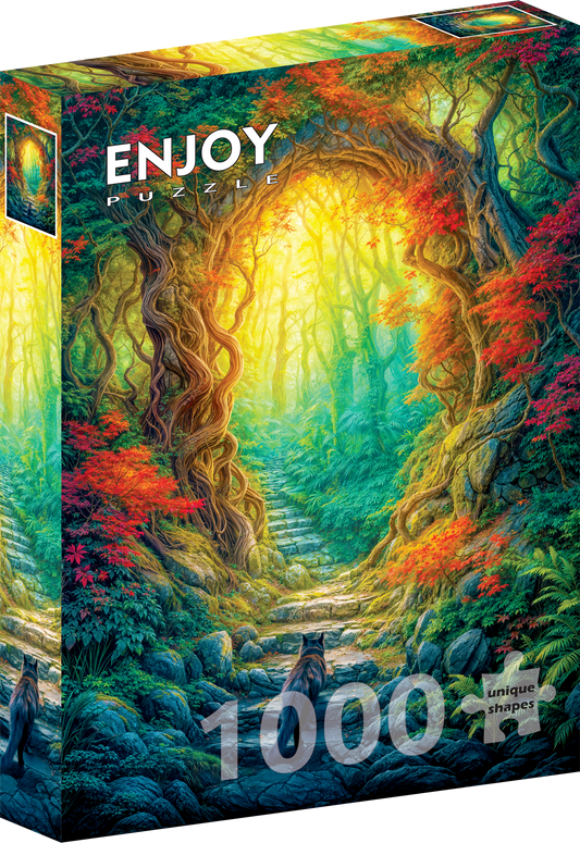 1000 Pieces Jigsaw Puzzle - Forest Gateway (2395)