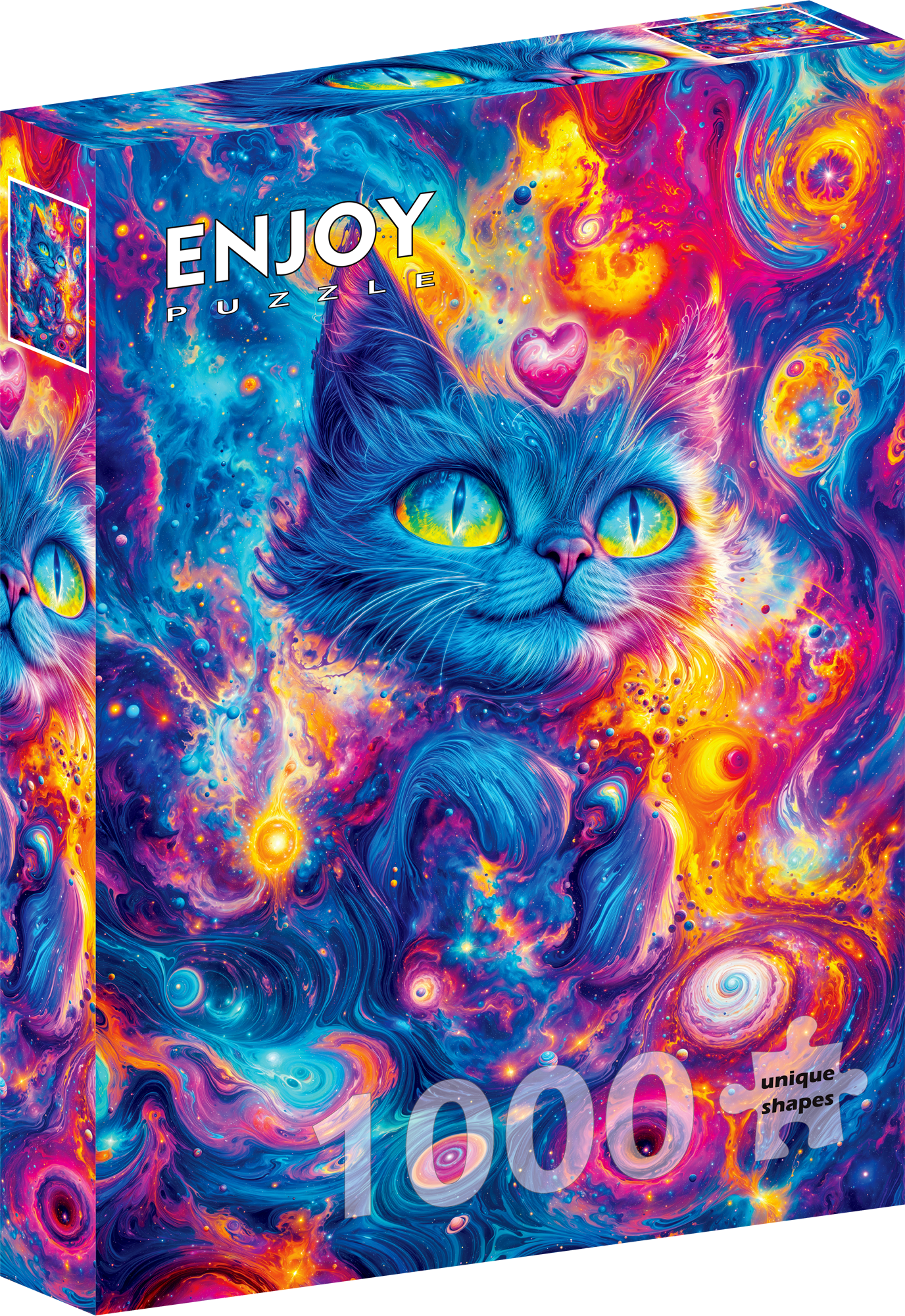 1000 Pieces Jigsaw Puzzle - Cosmic Cat (2396)