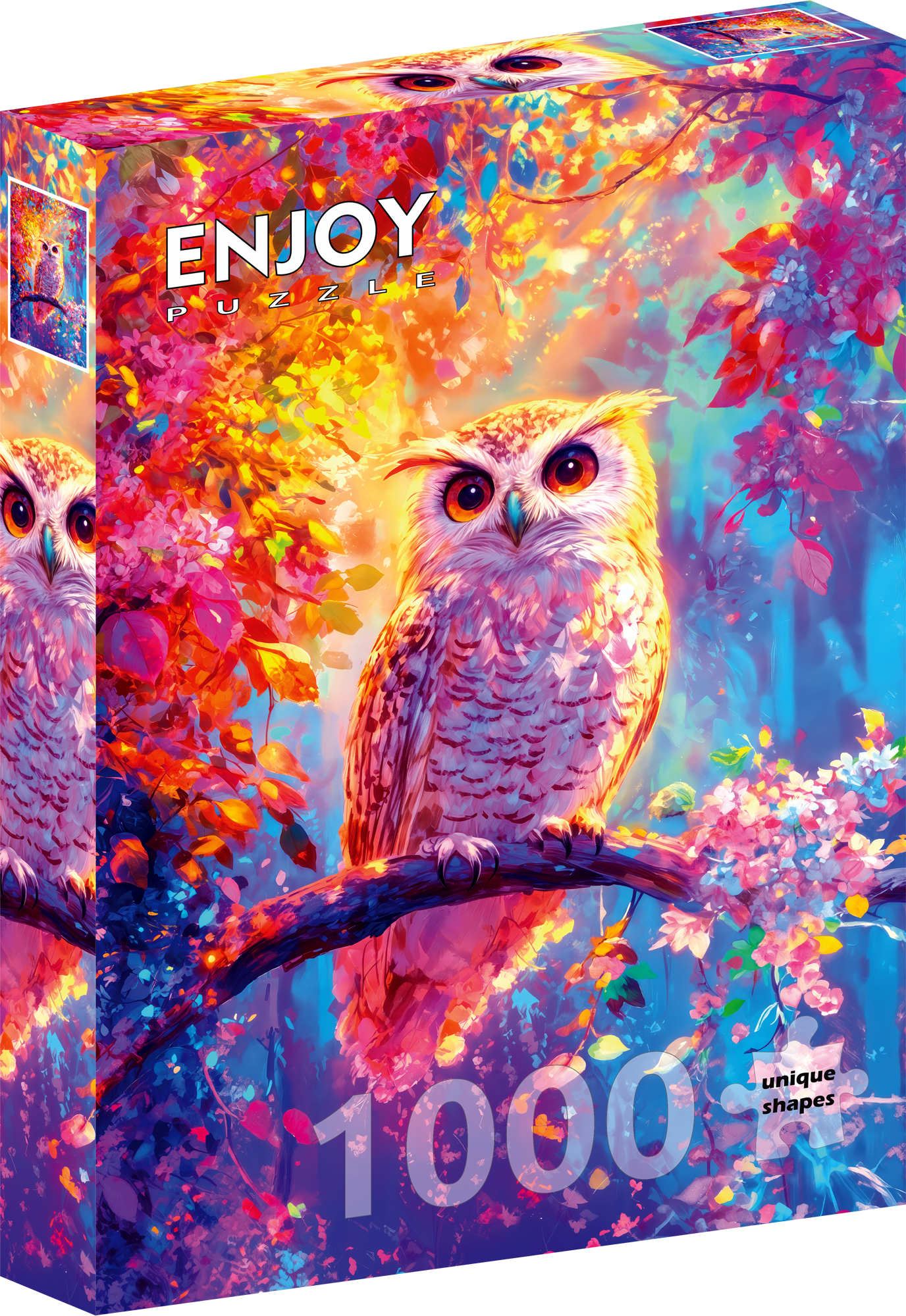 1000 Pieces Jigsaw Puzzle - Blossom Owl (2398)