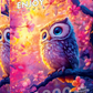1000 Pieces Jigsaw Puzzle - Dreamy Owl (2400)