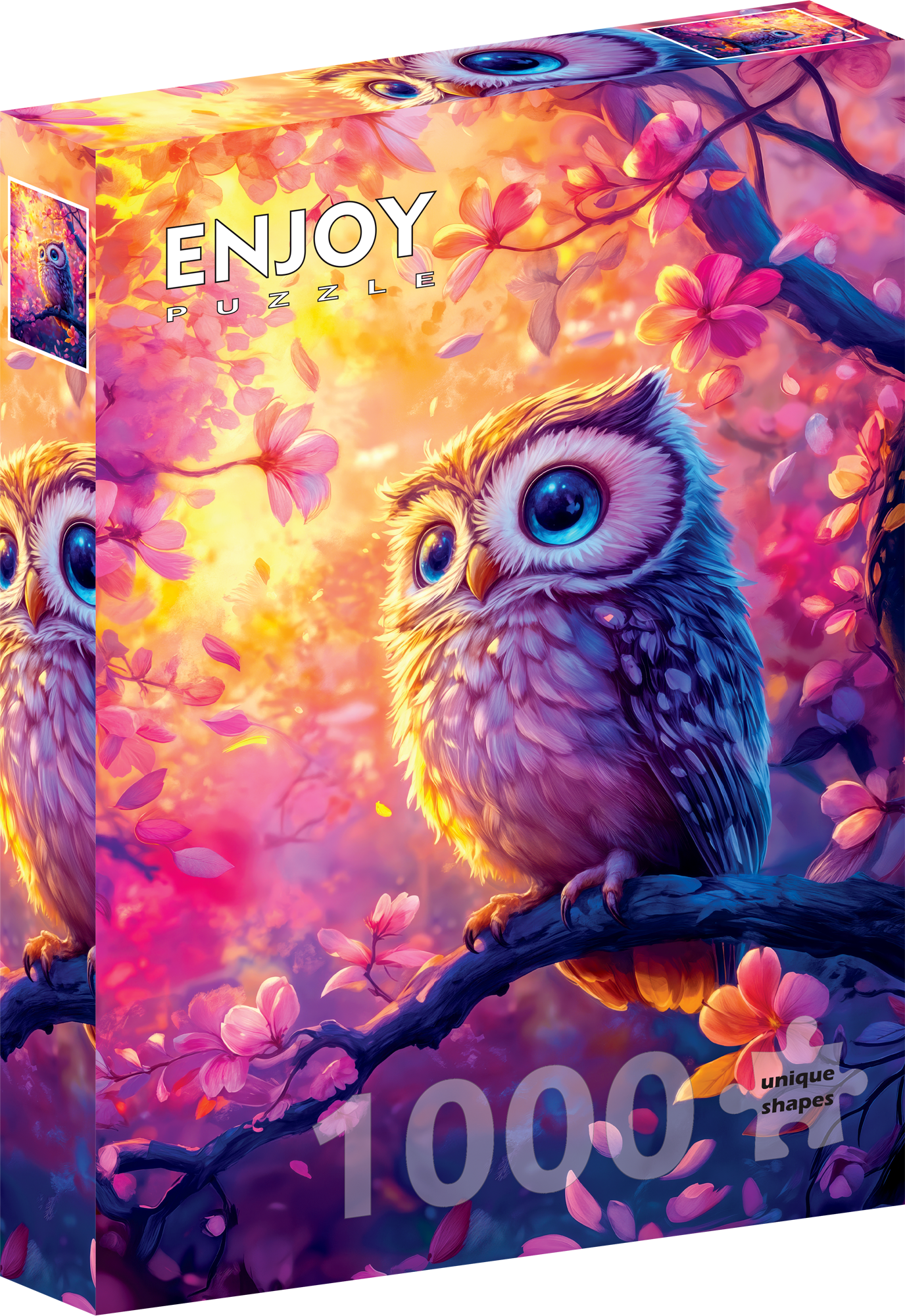 1000 Pieces Jigsaw Puzzle - Dreamy Owl (2400)