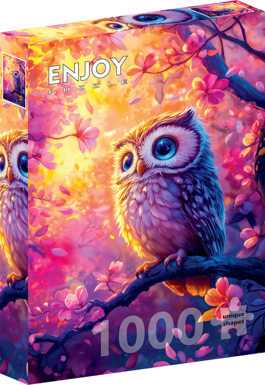 1000 Pieces Jigsaw Puzzle - Dreamy Owl (2400)