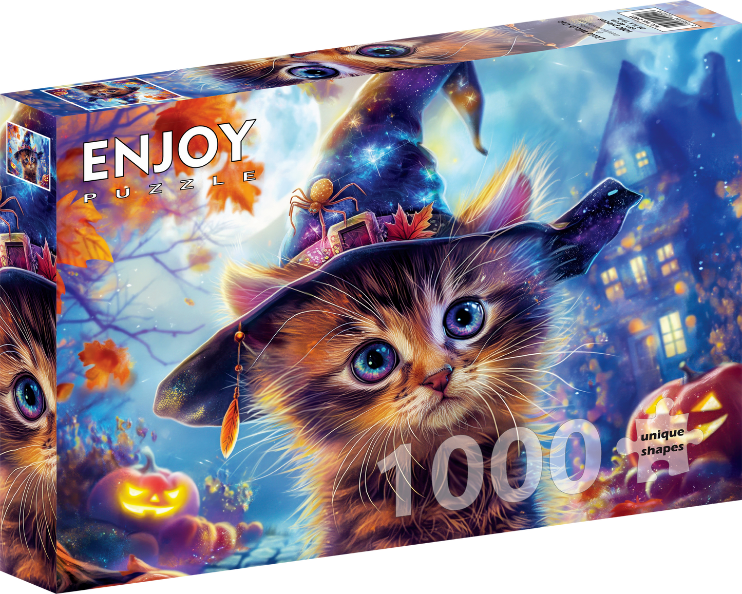 1000 Pieces Jigsaw Puzzle - Little Witch Cat (2401)