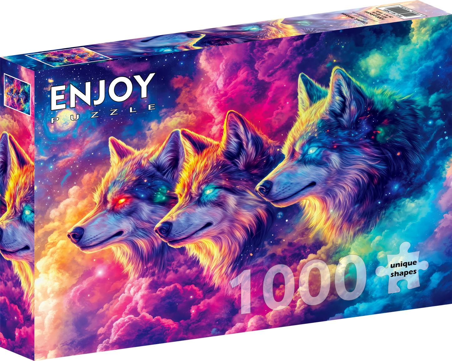 1000 Pieces Jigsaw Puzzle - Cosmic Wolves (2405)