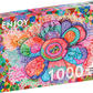 1000 Pieces Jigsaw Puzzle - Floral Rhythm (2408)