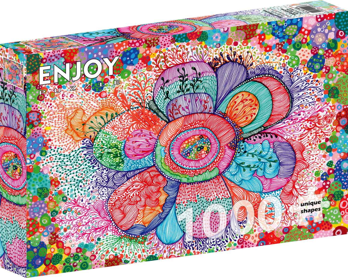 1000 Pieces Jigsaw Puzzle - Floral Rhythm (2408)