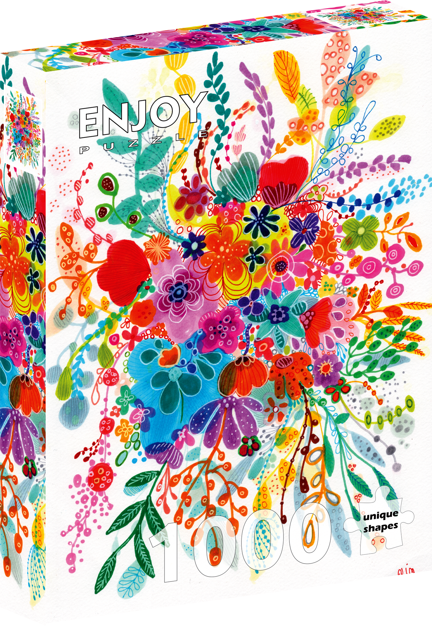 1000 Pieces Jigsaw Puzzle - Bouquet Splash (2411)