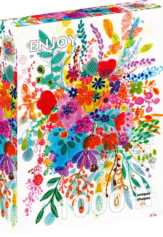 1000 Pieces Jigsaw Puzzle - Bouquet Splash (2411)