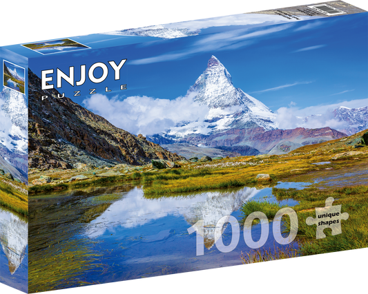 1000 Pieces Jigsaw Puzzle - Matterhorn Peak Reflection (2414)
