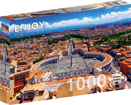 1000 Pieces Jigsaw Puzzle - Vatican City (2415)