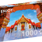 1000 Pieces Jigsaw Puzzle - The Marble Temple, Bangkok (2416)