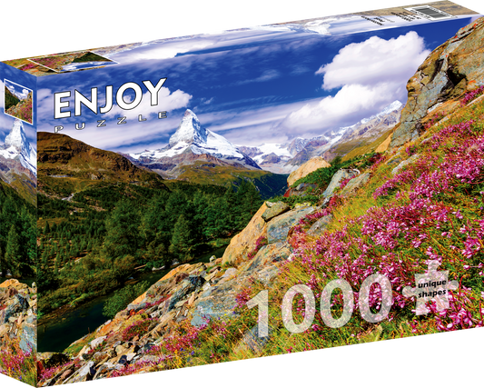 1000 Pieces Jigsaw Puzzle - Matterhorn Peak (2419)