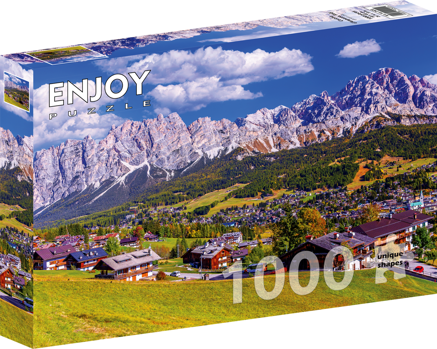 1000 Pieces Jigsaw Puzzle - Cortina d'Ampezzo, Italy (2420)