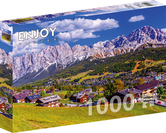 1000 Pieces Jigsaw Puzzle - Cortina d'Ampezzo, Italy (2420)
