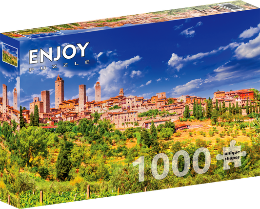 1000 Pieces Jigsaw Puzzle - San Gimignano, Italy (2422)