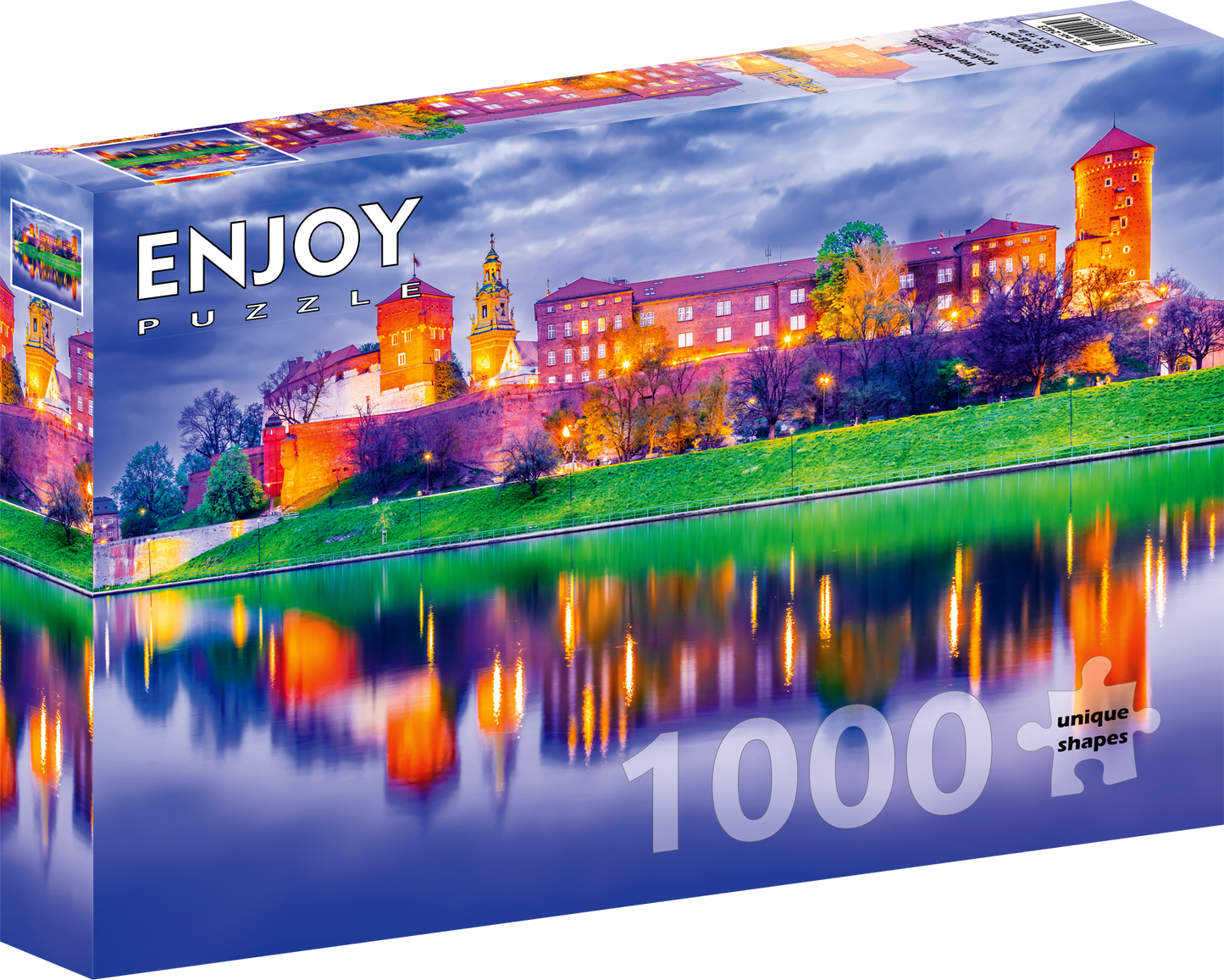 1000 Pieces Jigsaw Puzzle - Wawel Castle, Krakow, Poland (2423)
