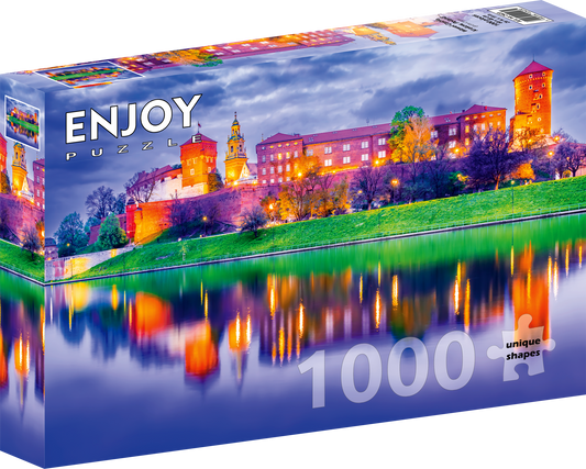 1000 Pieces Jigsaw Puzzle - Wawel Castle, Krakow, Poland (2423)