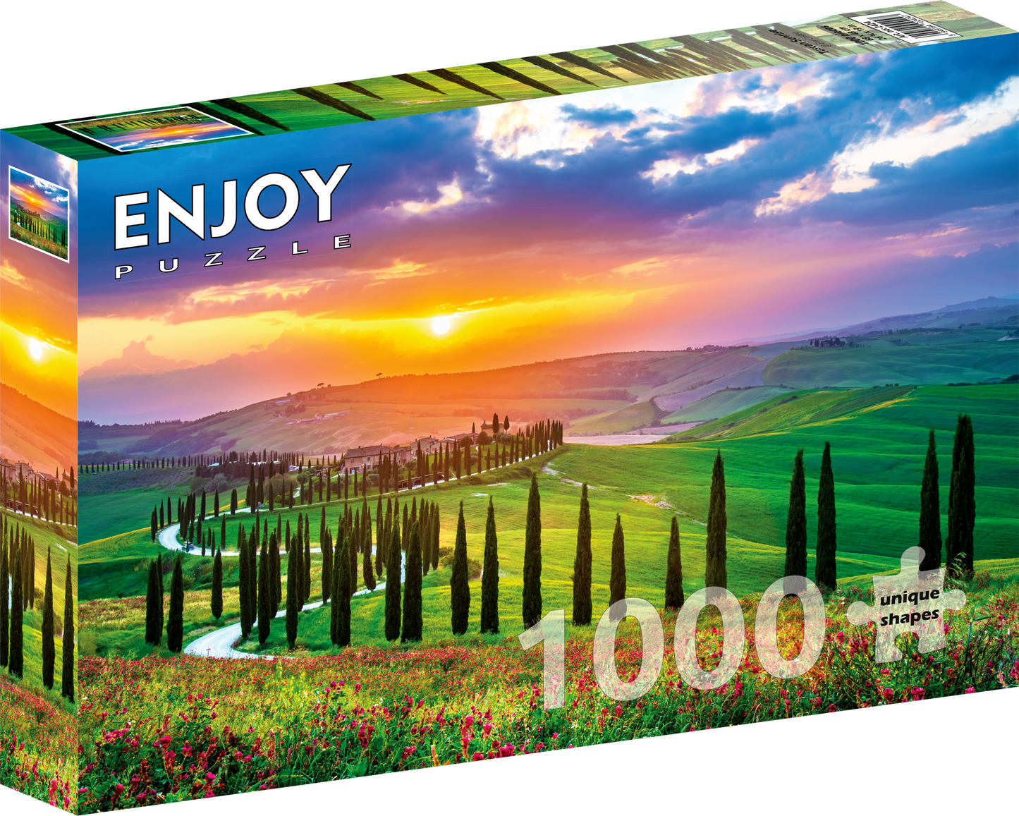 1000 Pieces Jigsaw Puzzle - Tuscan Sunrise (2424)
