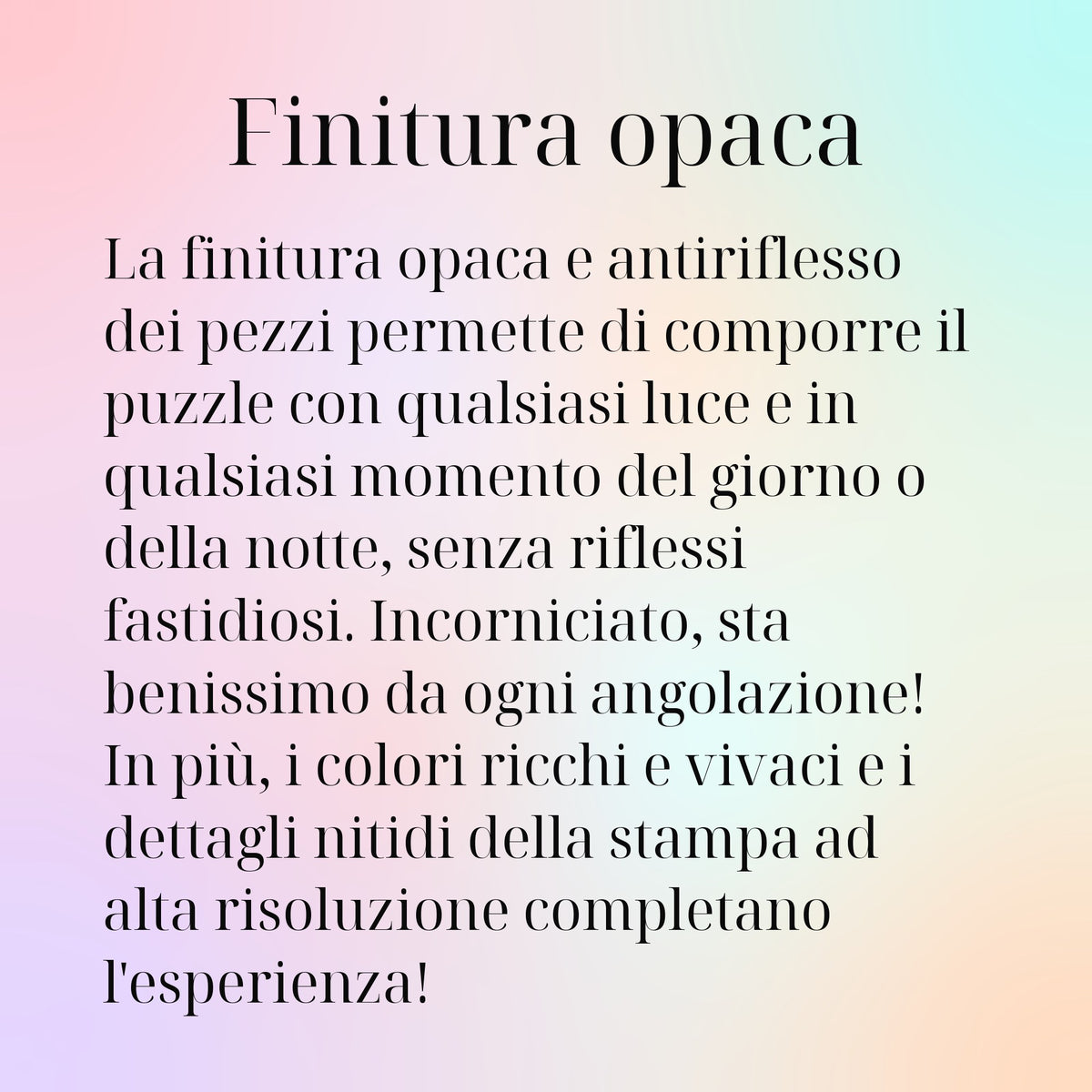 Finitura opaca
