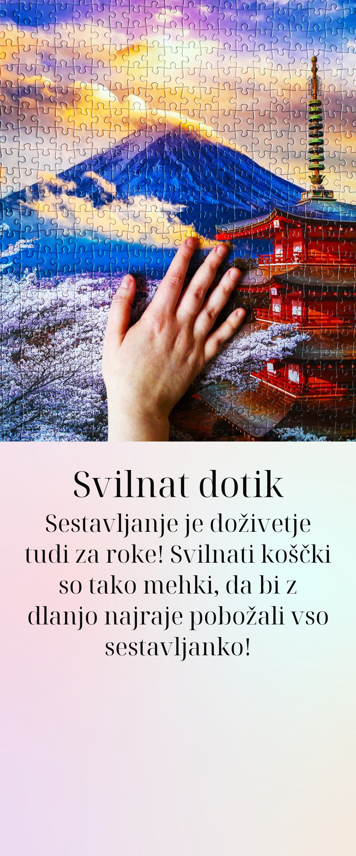 Svilnat dotik