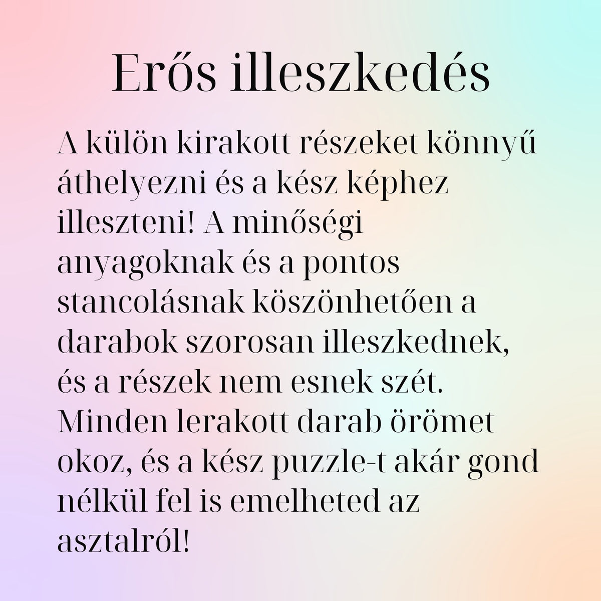 Erős illeszkedés