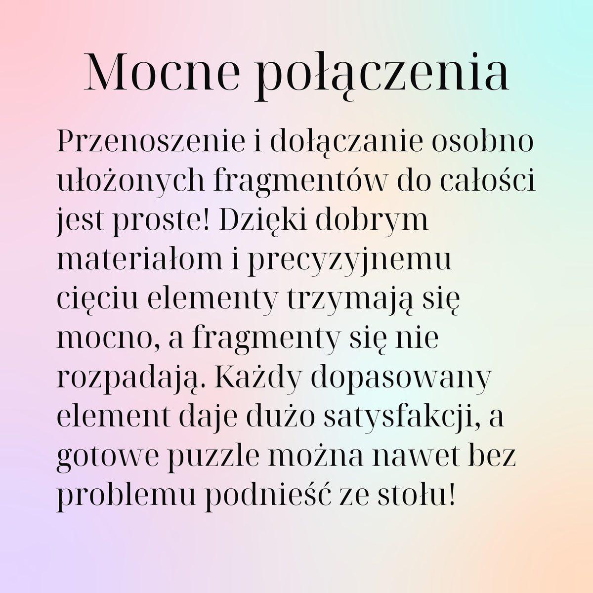 Mocne połączenia