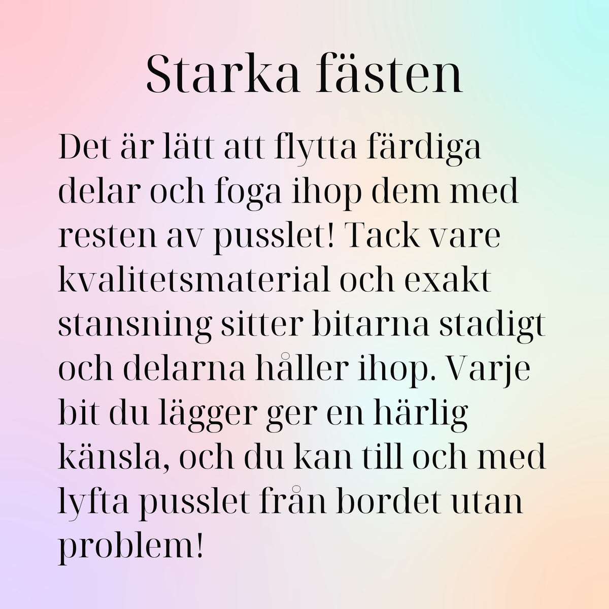 Starka fästen