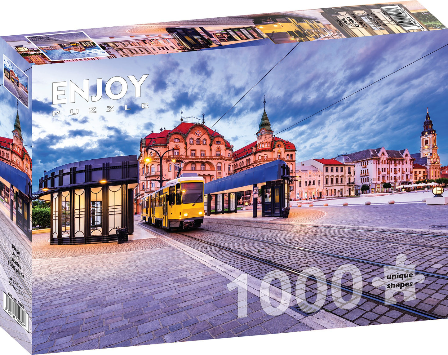 1000 Pieces Jigsaw Puzzle - Piata Unirii