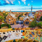 1000 Pieces Jigsaw Puzzle - View from Park Guell (1056)