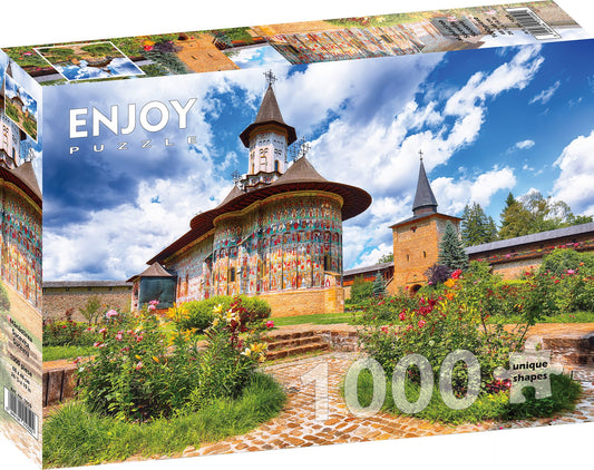 1000 Pieces Jigsaw Puzzle - Sucevita Monastery
