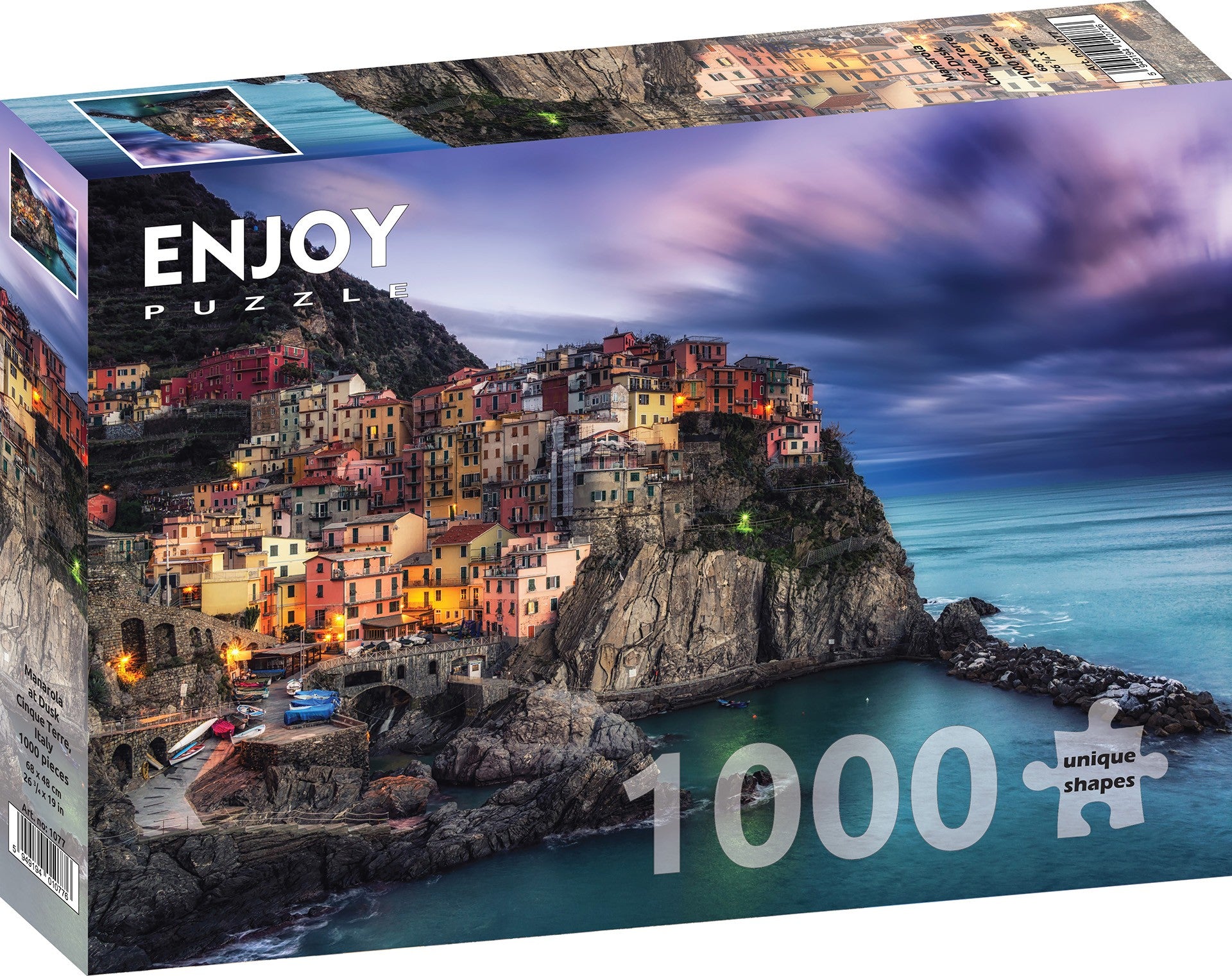 1000 Pieces Jigsaw Puzzle - Manarola at Dusk