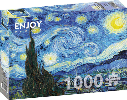 1000 Pieces Jigsaw Puzzle - Vincent Van Gogh: Starry Night