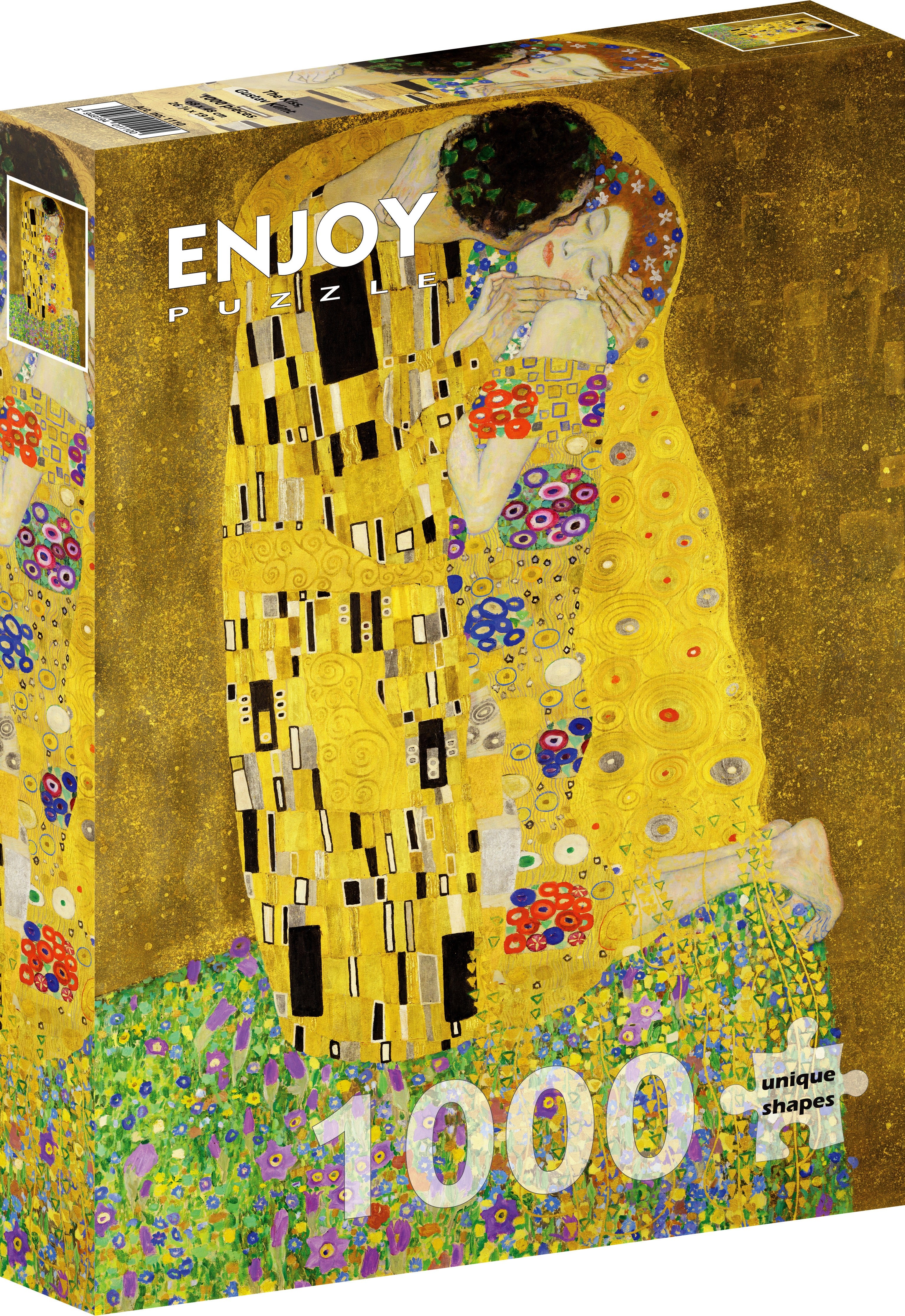1000 Pieces Jigsaw Puzzle - Gustav Klimt: The Kiss (1110) – ENJOY 