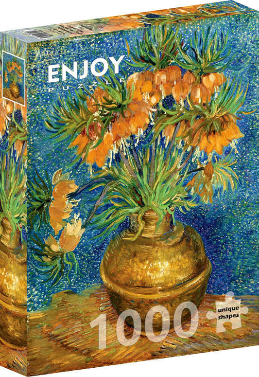 1000 Pieces Jigsaw Puzzle - Vincent Van Gogh: Fritillaries in a Copper Vase