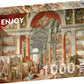 1000 Pieces Jigsaw Puzzle - Paolo Panini: Views of Modern Rome