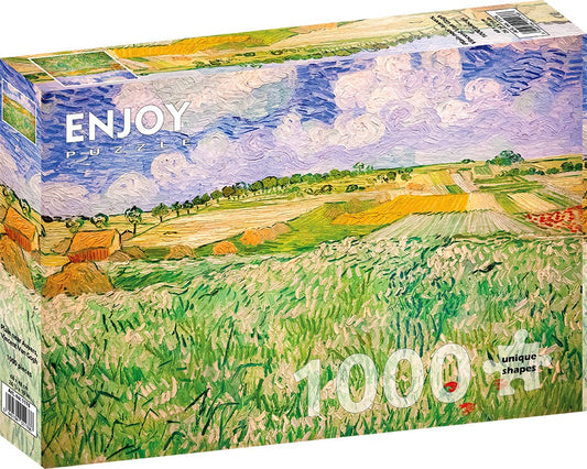 1000 Pieces Jigsaw Puzzle - Vincent Van Gogh: Plain near Auvers