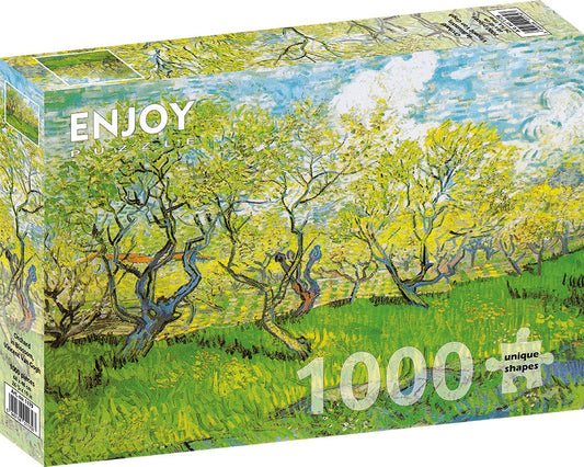 1000 Pieces Jigsaw Puzzle - Vincent Van Gogh: Orchard in Blossom