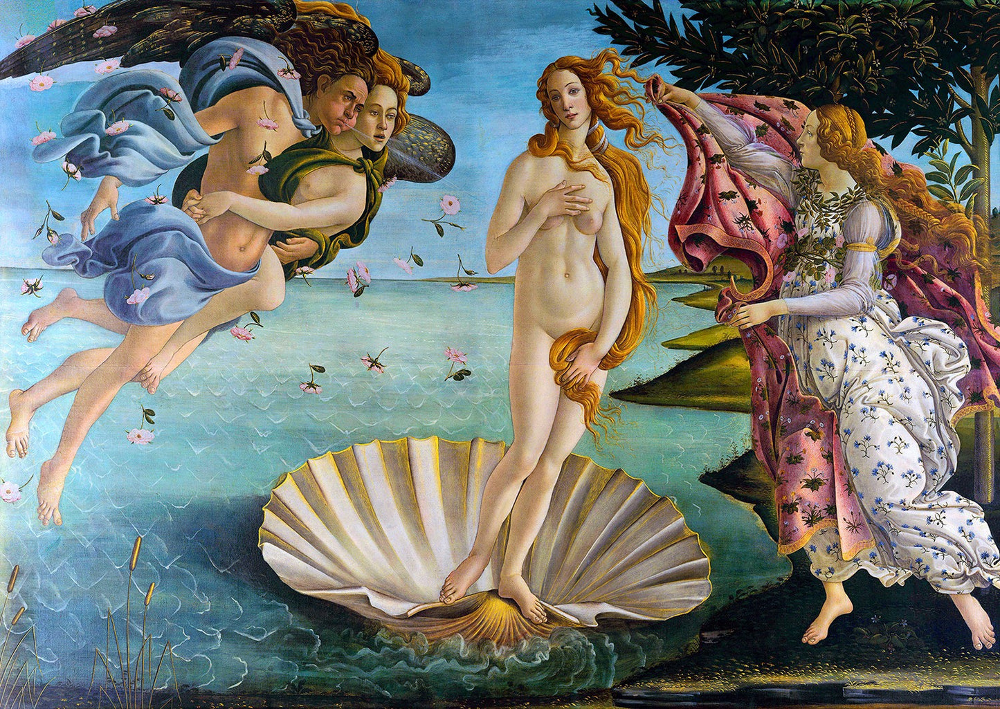 1000 Pieces Jigsaw Puzzle - Sandro Botticelli: The Birth of Venus (1194)