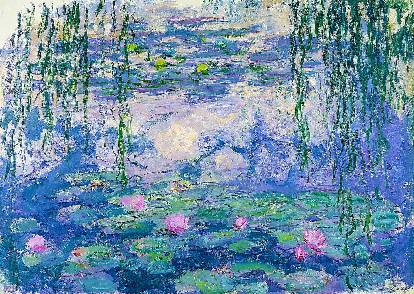 1000 Pieces Jigsaw Puzzle - Claude Monet: Nympheas (Water Lilies) (1197)