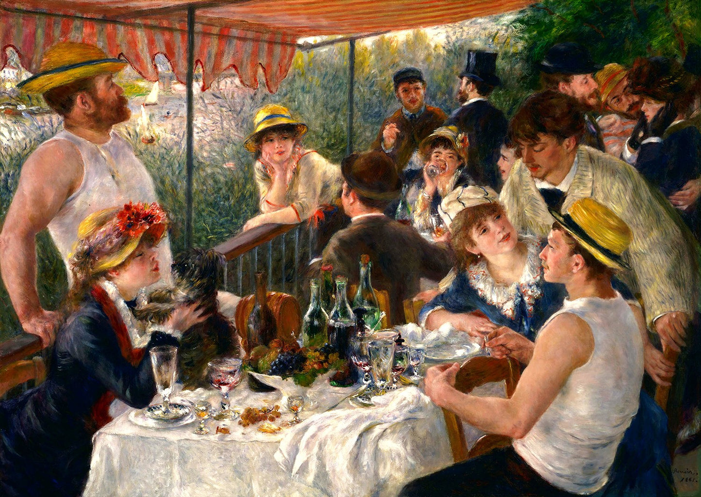 1000 Pieces Jigsaw Puzzle - Auguste Renoir: Luncheon of the Boating Party (1203)