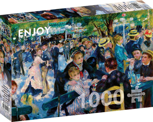 1000 Pieces Jigsaw Puzzle - Auguste Renoir: Dance at Le Moulin de la Galette