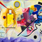 1000 Pieces Jigsaw Puzzle - Vassily Kandinsky: Yellow Red Blue (1212)
