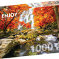 1000 Pieces Jigsaw Puzzle - Autumn Waterfall
