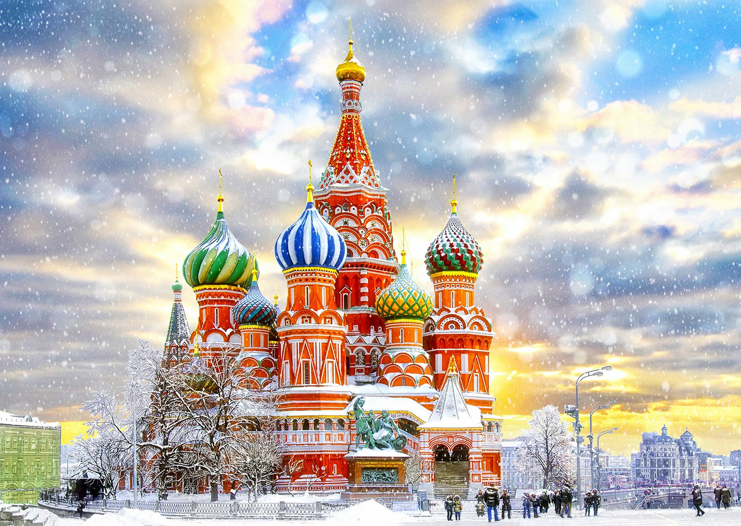 1000 Pieces Jigsaw Puzzle - Saint Basil's Cathedral (1248)