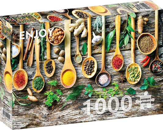 1000 Pieces Jigsaw Puzzle - Herbs and Spices