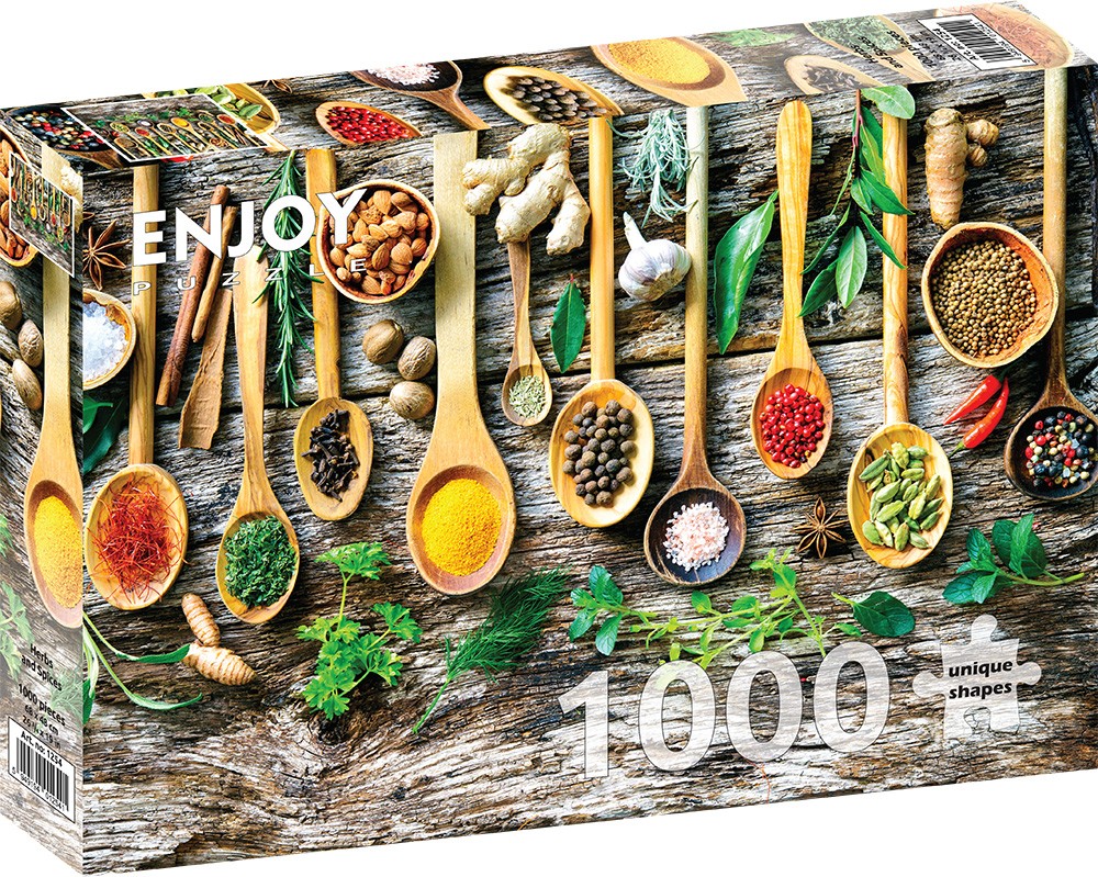 1000 Pieces Jigsaw Puzzle - Herbs and Spices