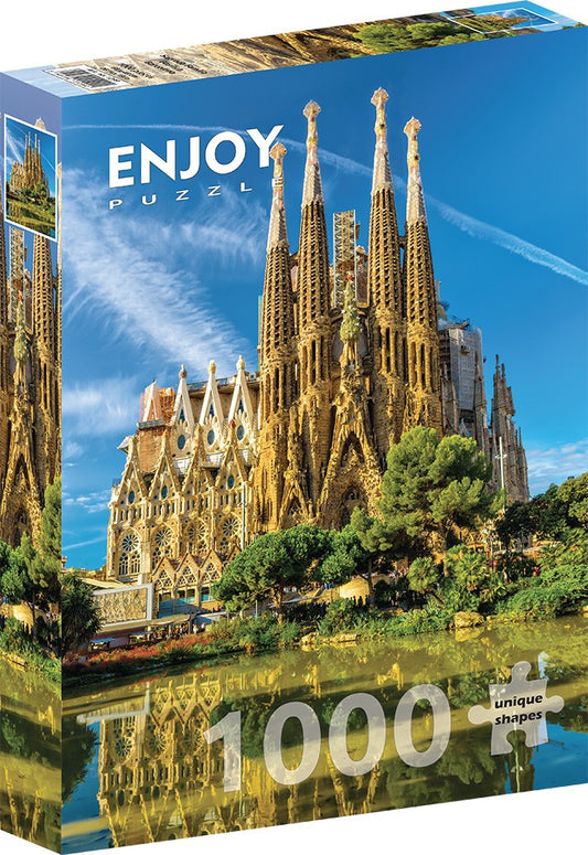 1000 Pieces Jigsaw Puzzle - Sagrada Familia Basilica