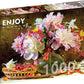 1000 Pieces Jigsaw Puzzle - Peonies Beauty