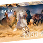 1000 Pieces Jigsaw Puzzle - Horses Running in the Desert