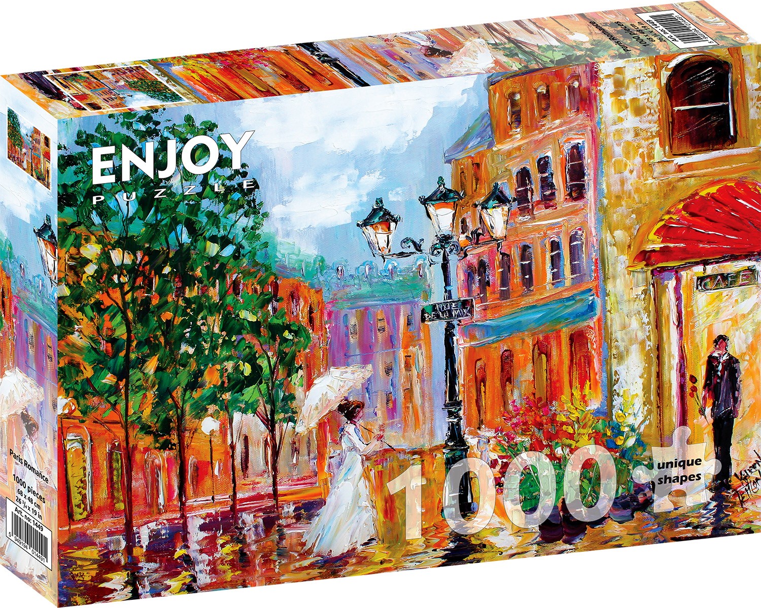 1000 Pieces Jigsaw Puzzle - Paris Romance